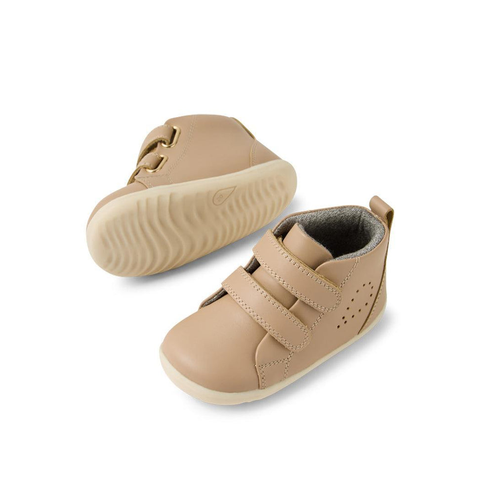 Bobux I-Walk Grass Court High - Warm Taupe-Boots-Warm Taupe-23 EU (6 UK) | Natural Baby Shower