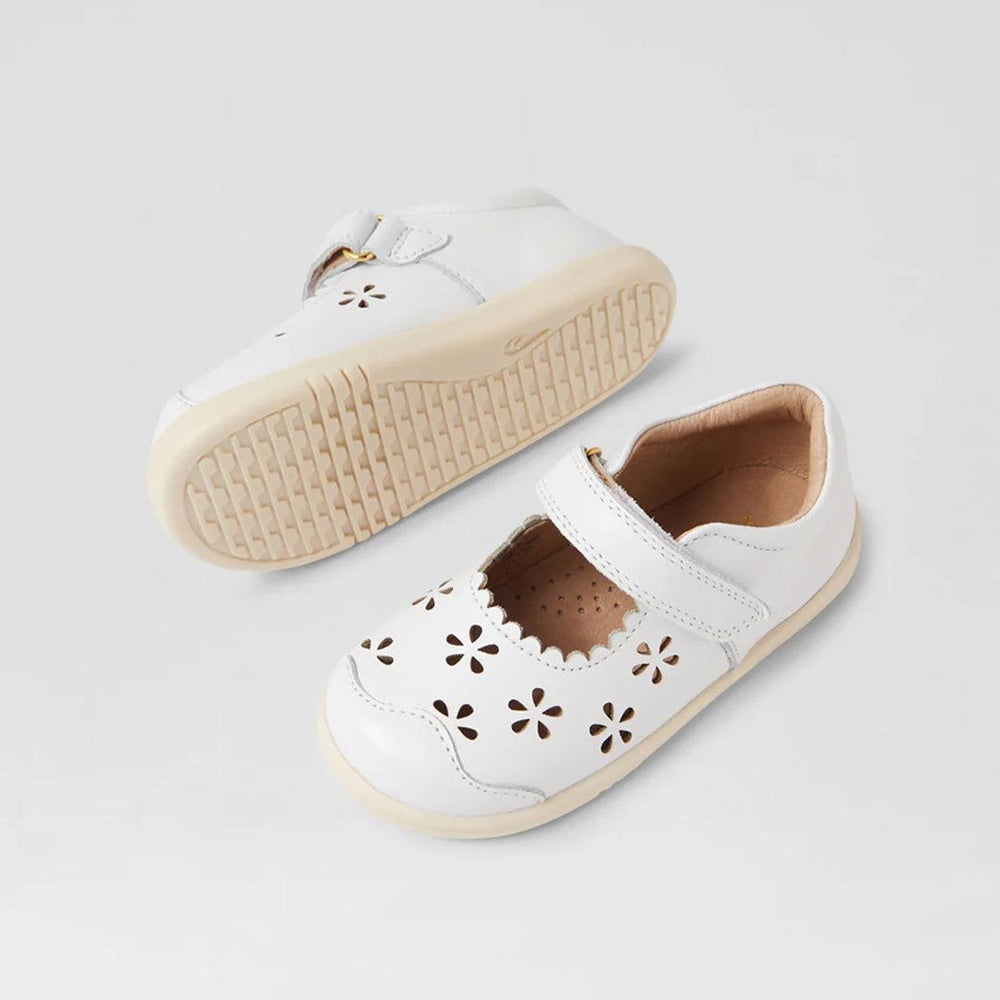 Bobux I-Walk Heather - White-Shoes-White-23 EU (6 UK) | Natural Baby Shower