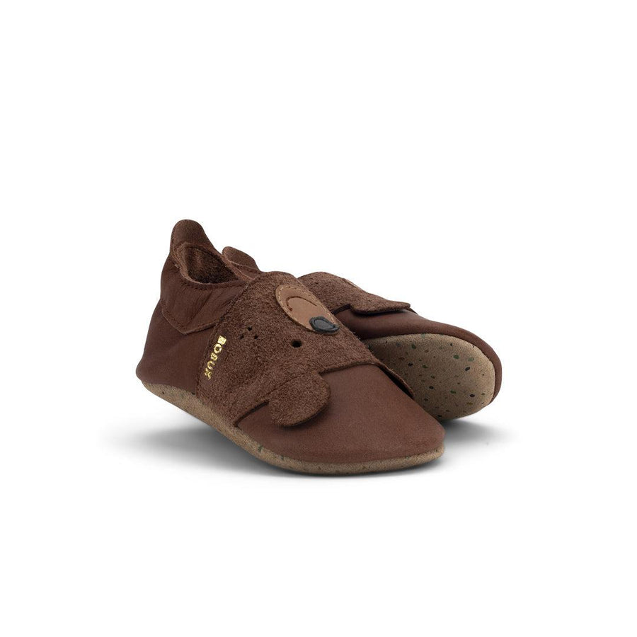 Bobux Soft Sole Papa Bear - Toffee-Pre Walkers-Toffee-17 EU (UK 1) | Natural Baby Shower