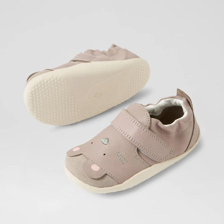 Bobux Squeaky Xplorer - Taupe-Shoes-Taupe-19 | Natural Baby Shower
