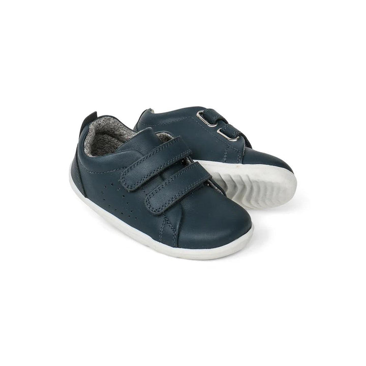 Bobux Step Up Grass Court - Navy-Trainers-Navy-19 | Natural Baby Shower