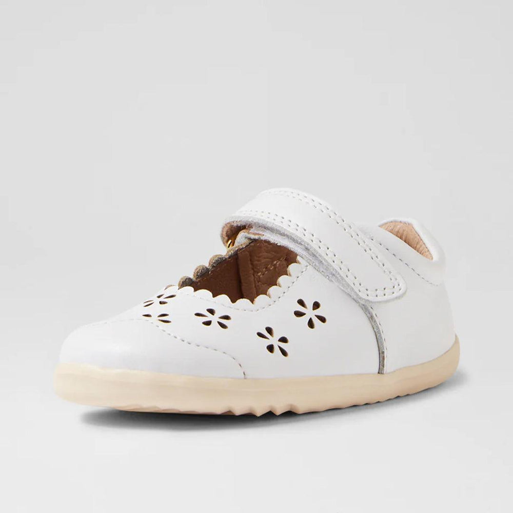 Bobux Step-Up Heather - White-Shoes-White-20 EU (3.5 UK) | Natural Baby Shower