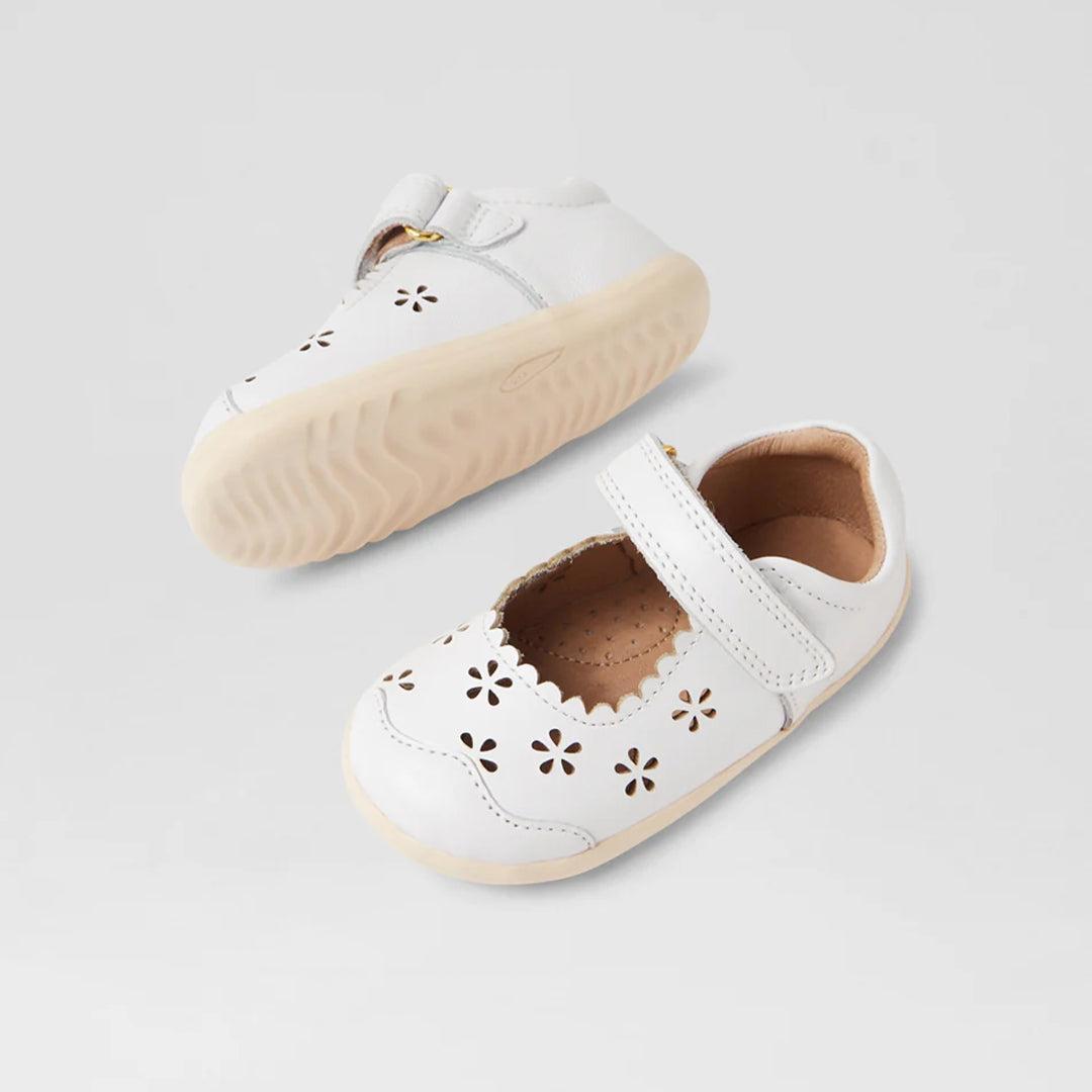 Bobux Step-Up Heather - White-Shoes-White-20 EU (3.5 UK) | Natural Baby Shower