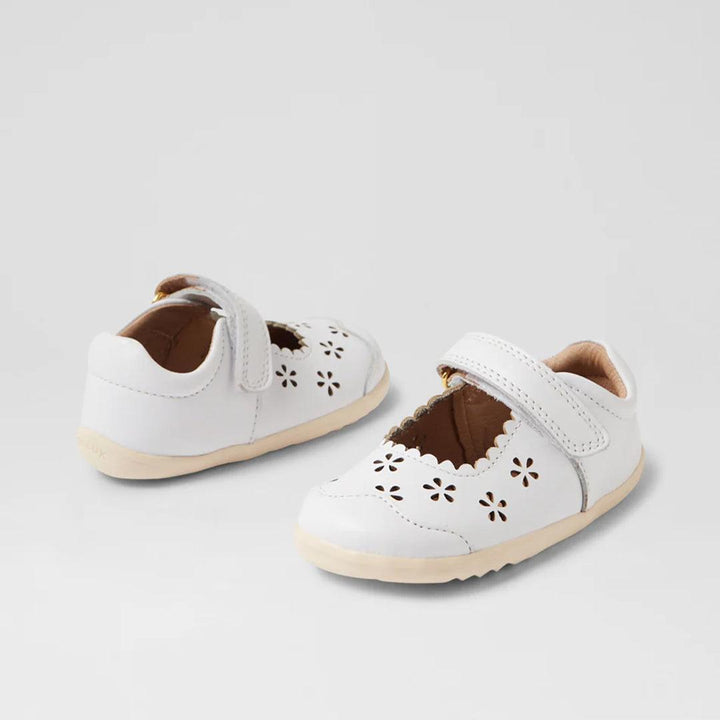 Bobux Step-Up Heather - White-Shoes-White-20 EU (3.5 UK) | Natural Baby Shower