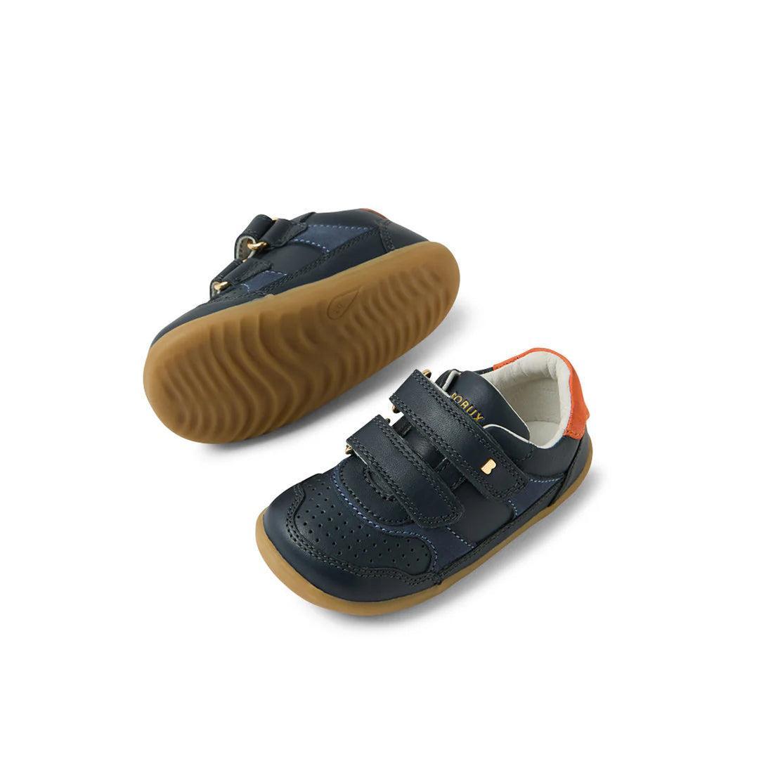 Bobux Step-Up Hunter - Navy-Nasturtium-Shoes-Navy-Nasturtium-19 EU (3 UK) | Natural Baby Shower