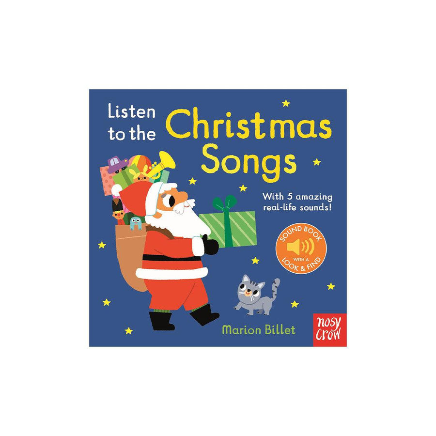 Bookspeed Listen To The Christmas Songs - Sound Book-Books- | Natural Baby Shower