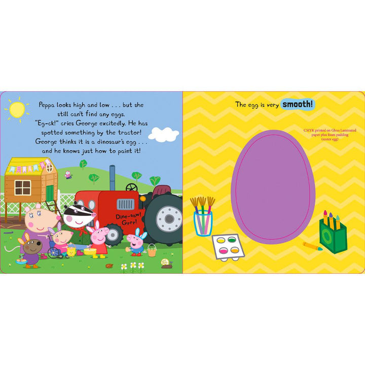Bookspeed Peppa Pig: Easter At The Farm Touch And Feel Book-Books- | Natural Baby Shower