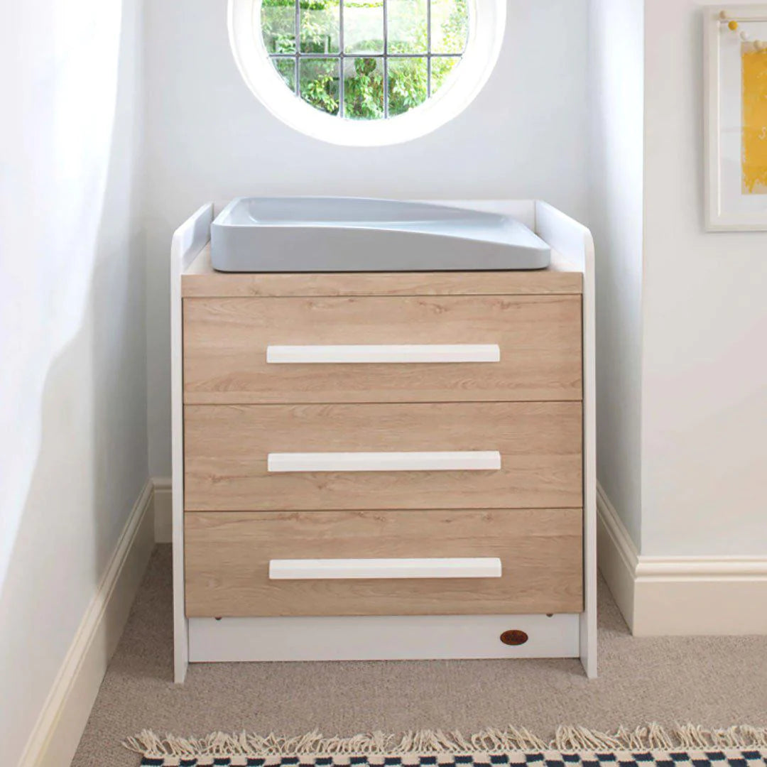 boori-neat-3-drawer-chest-white-oak-lifestyle-2 | Natural Baby Shower