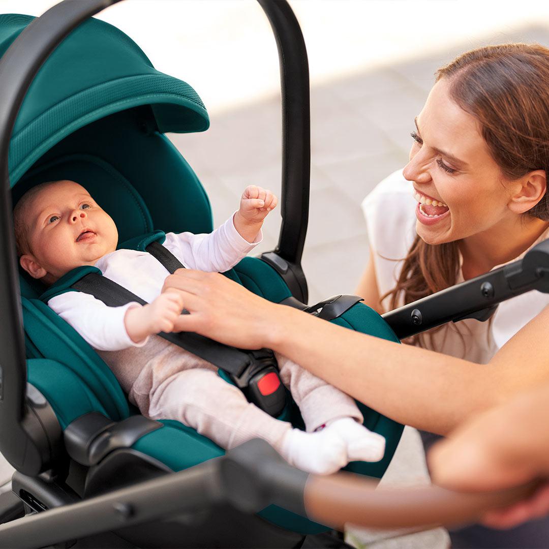 Britax Romer Baby-Safe 5Z2 Car Seat - Jade Green-Car Seats-Jade Green-No Base | Natural Baby Shower