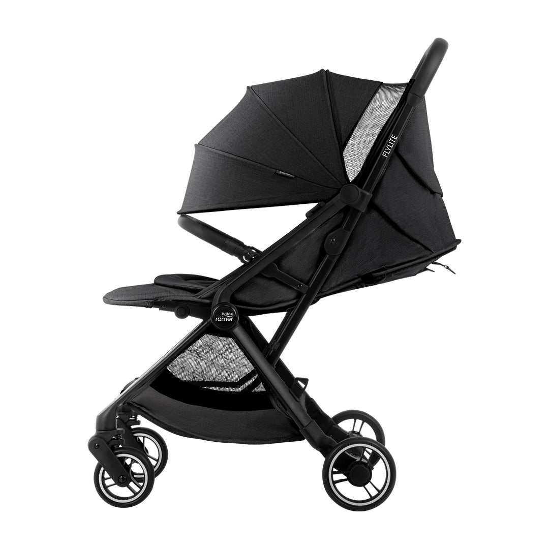 Britax Römer FLYLITE Compact Stroller - Carbon Black-Strollers-Carbon Black- | Natural Baby Shower