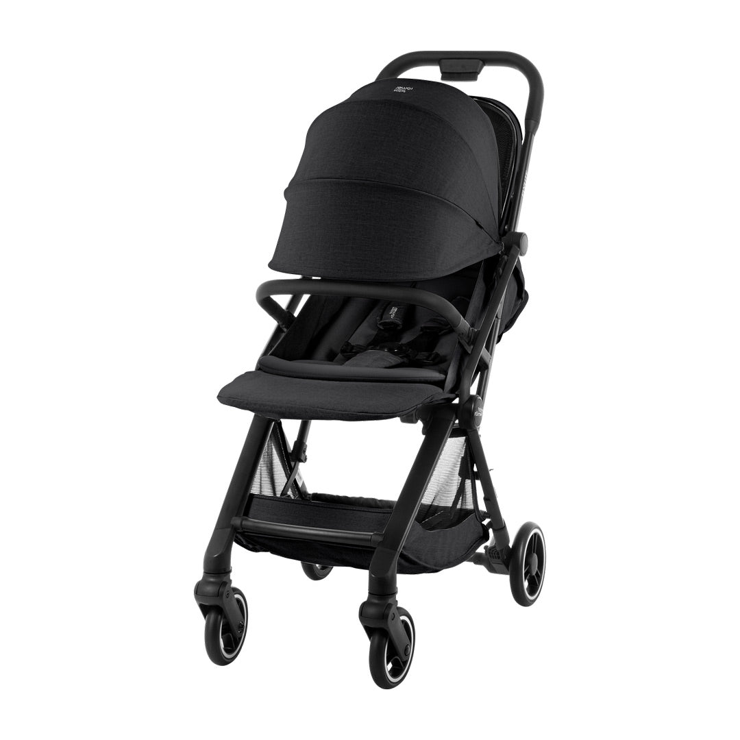 Britax Römer FLYLITE Compact Stroller - Carbon Black-Strollers-Carbon Black- | Natural Baby Shower