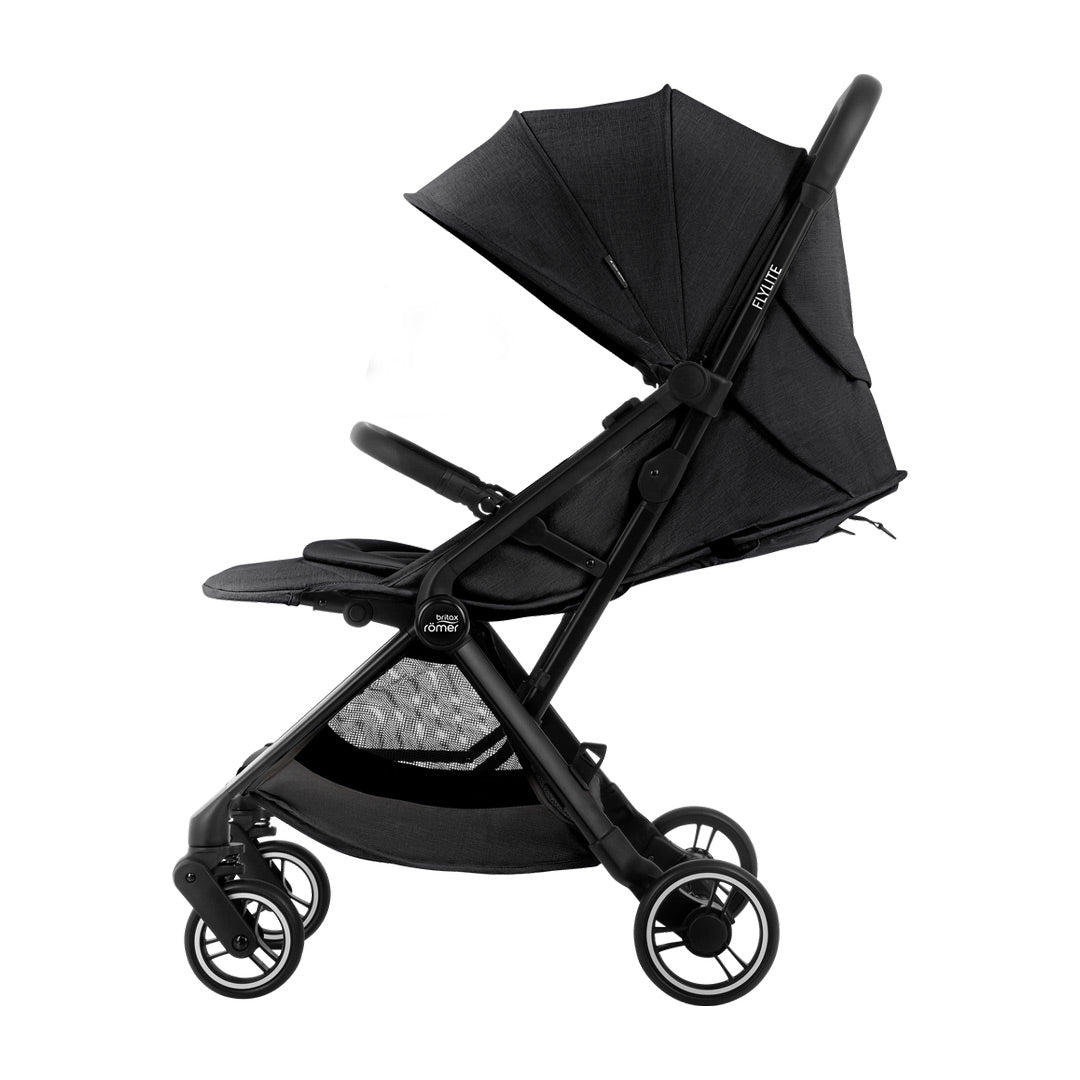 Britax Römer FLYLITE Compact Stroller - Carbon Black-Strollers-Carbon Black- | Natural Baby Shower