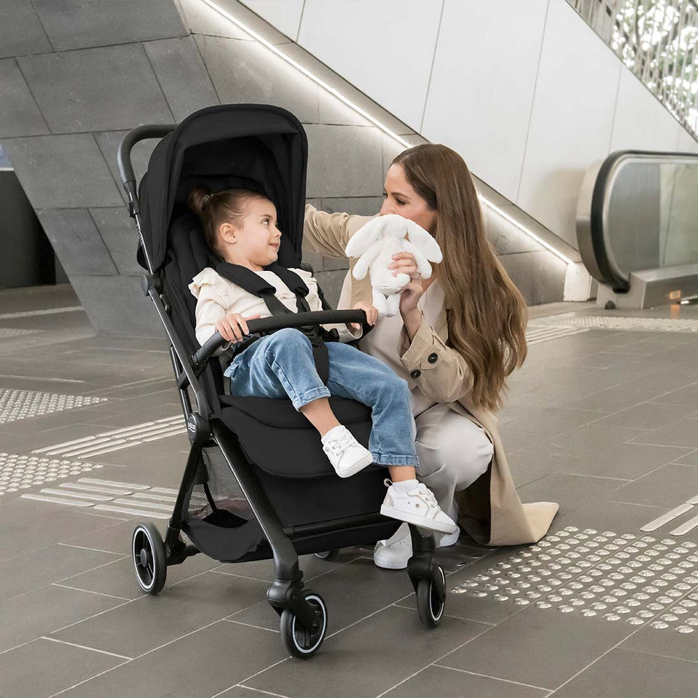 Britax Römer FLYLITE Compact Stroller - Carbon Black-Strollers-Carbon Black- | Natural Baby Shower