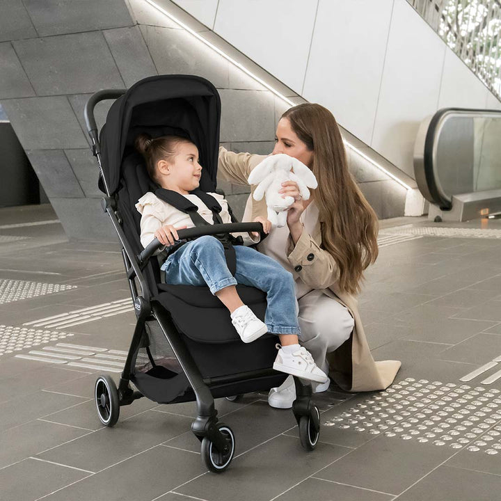 Britax Römer FLYLITE Compact Stroller - Carbon Black-Strollers-Carbon Black- | Natural Baby Shower