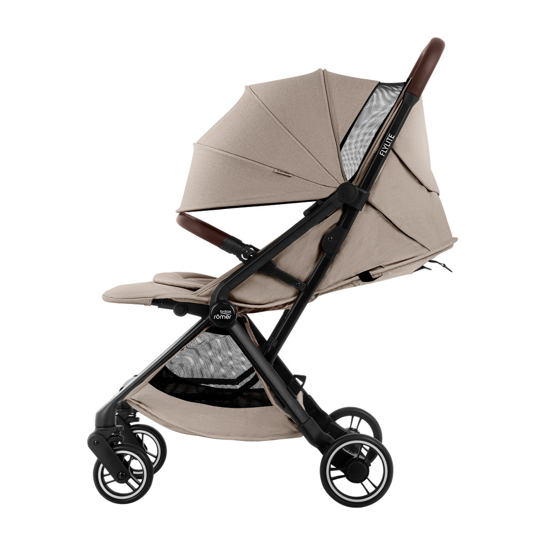 Britax Römer FLYLITE Compact Stroller - Teak-Strollers-Teak- | Natural Baby Shower