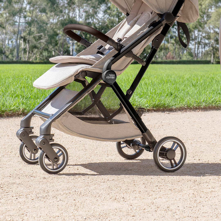Britax Römer FLYLITE Compact Stroller - Teak-Strollers-Teak- | Natural Baby Shower