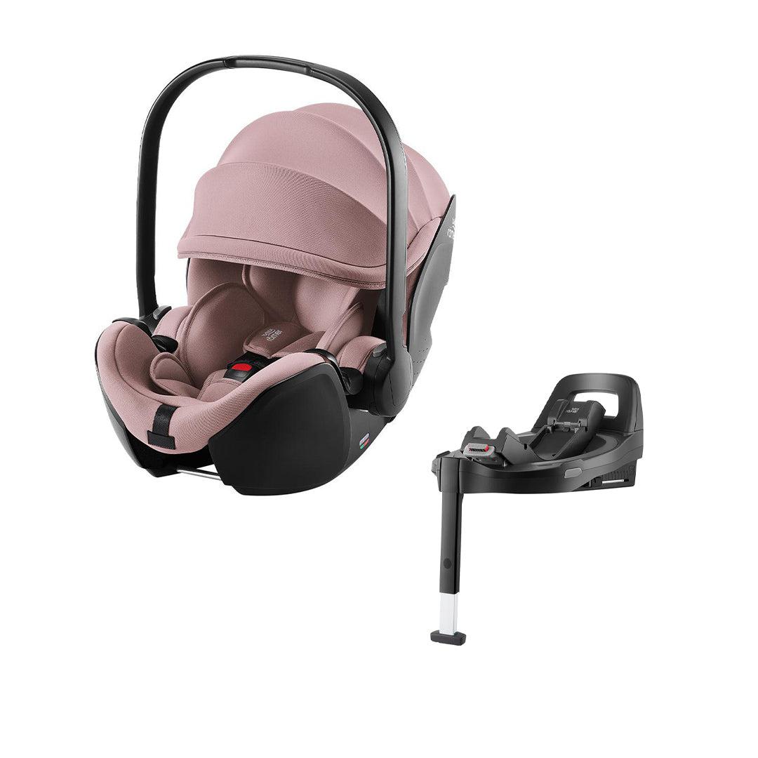 Britax Romer Baby-Safe Pro Car Seat - Dusty Rose-Car Seats-Dusty Rose-With Vario Base 5Z | Natural Baby Shower