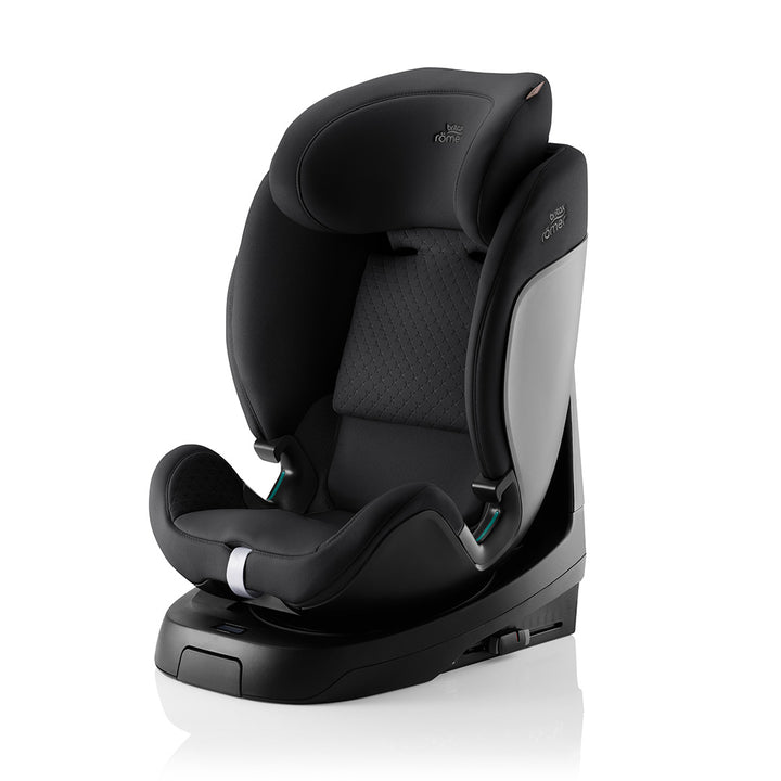 Britax Romer Swivel Grow Max Air Car Seat - Lux | Onyx Black-Car Seats-Lux | Onyx Black- | Natural Baby Shower