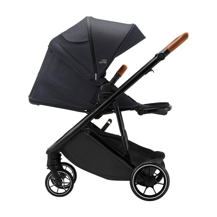 Britax Romer Strider M Pushchair - Black Shadow-Strollers-Black Shadow-No Carrycot | Natural Baby Shower