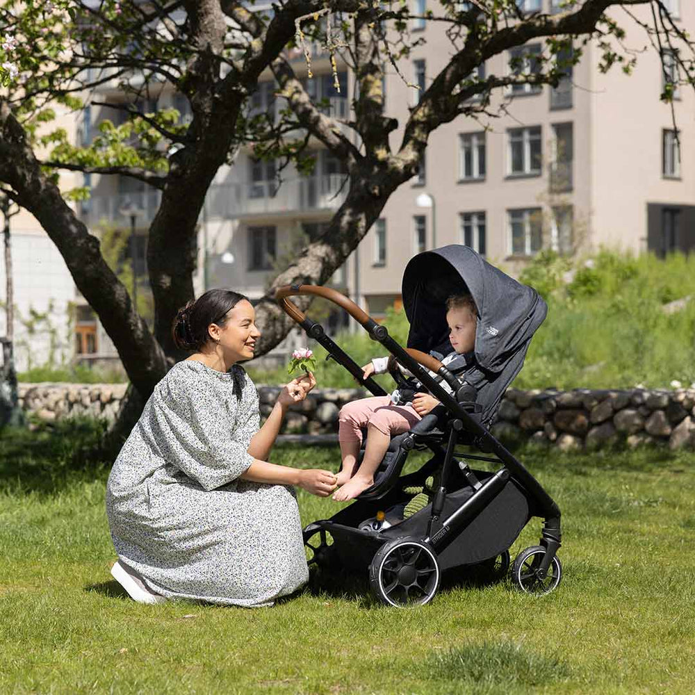 Britax Romer Strider M Pushchair - Black Shadow-Strollers-Black Shadow-No Carrycot | Natural Baby Shower