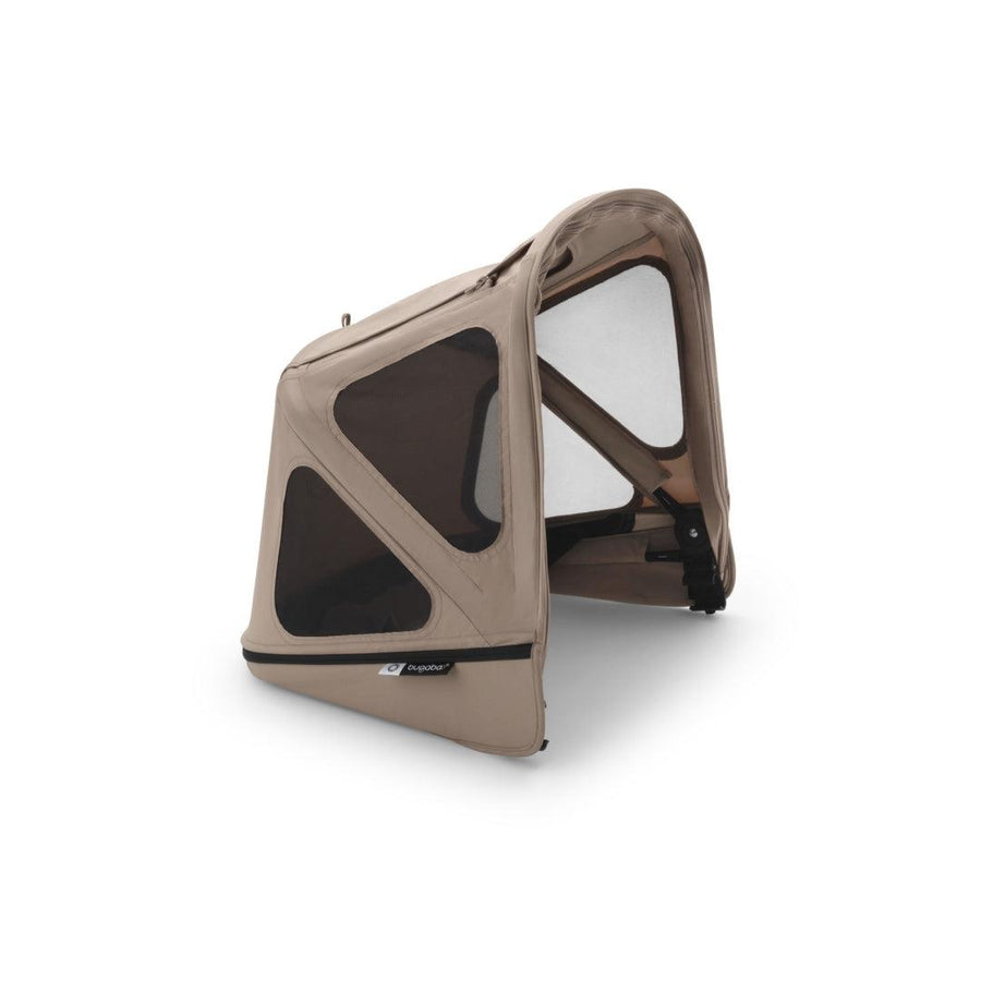 Bugaboo Donkey Breezy Sun Canopy - Dune Taupe-Sun Covers-Dune Taupe- | Natural Baby Shower
