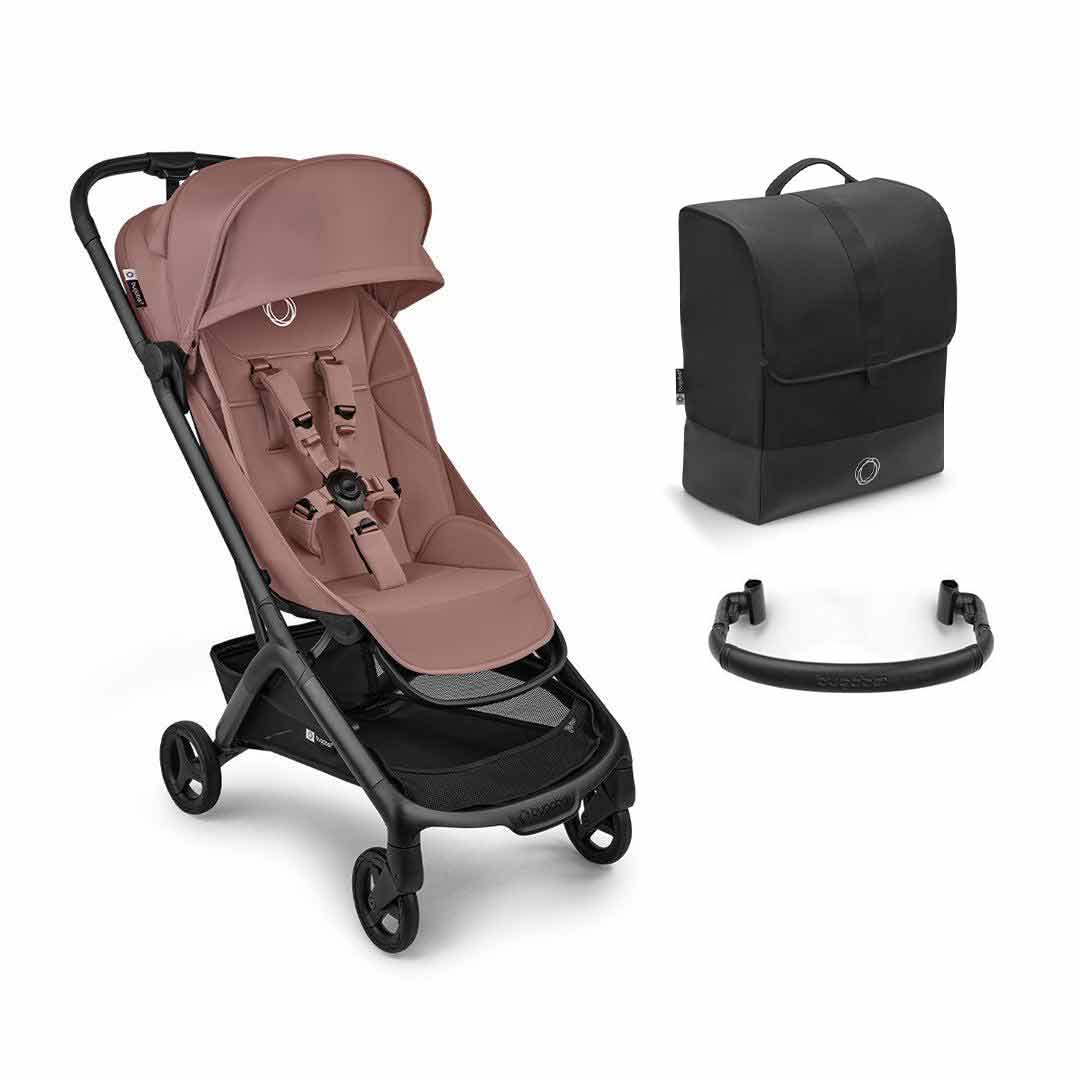 can you fold bugaboo butterfly with bumper bar Bugaboo Butterfly 2 Complete Compact Stroller