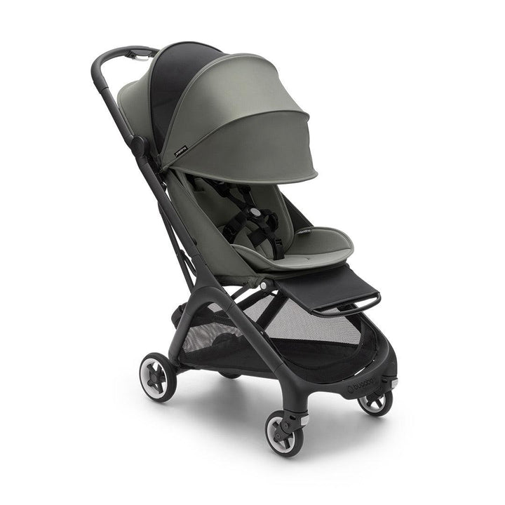 Bugaboo Butterfly Pushchair - Black/Forest Green-Strollers-No Bumper Bar- | Natural Baby Shower