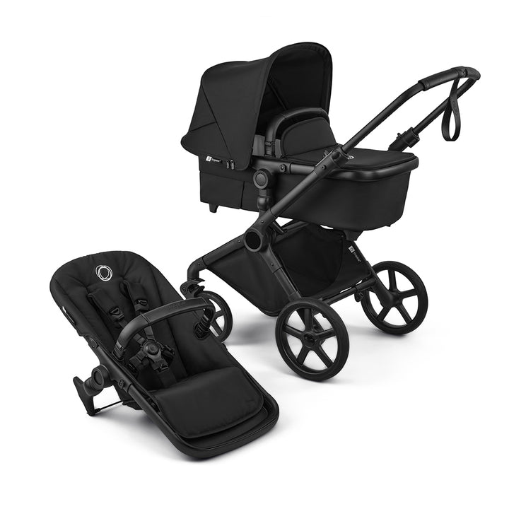 Bugaboo Cub Complete Pushchair - Heritage Black-Strollers- | Natural Baby Shower