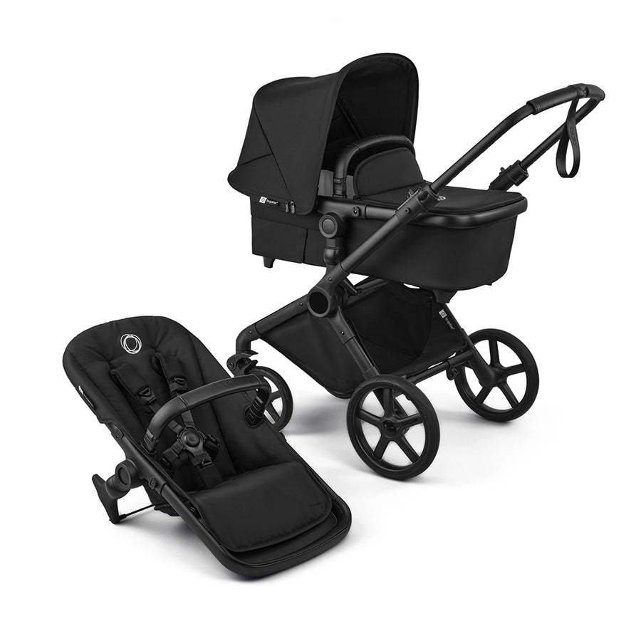 Bugaboo Cub Complete Pushchair - Heritage Black-Strollers- | Natural Baby Shower