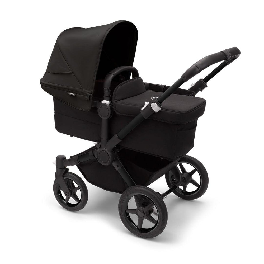 Outlet - Bugaboo Donkey 5 Carrycot Fabric Complete - Midnight Black-Carrycots- | Natural Baby Shower