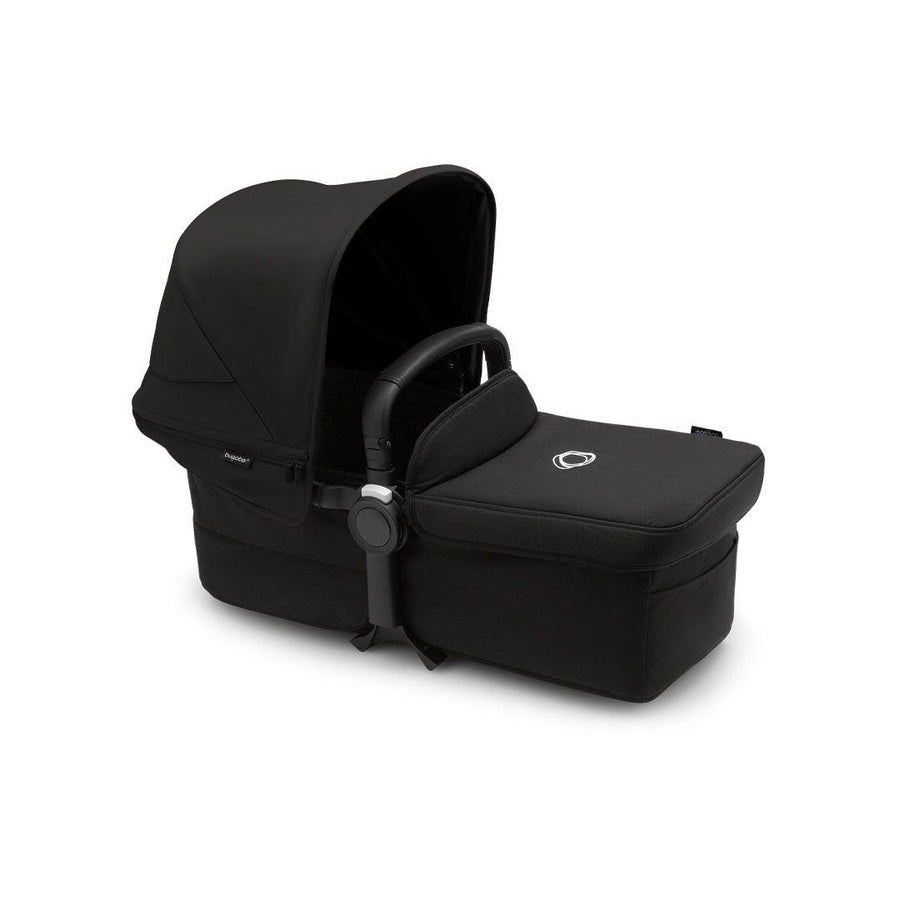 Outlet - Bugaboo Donkey 5 Carrycot Fabric Complete - Midnight Black-Carrycots- | Natural Baby Shower