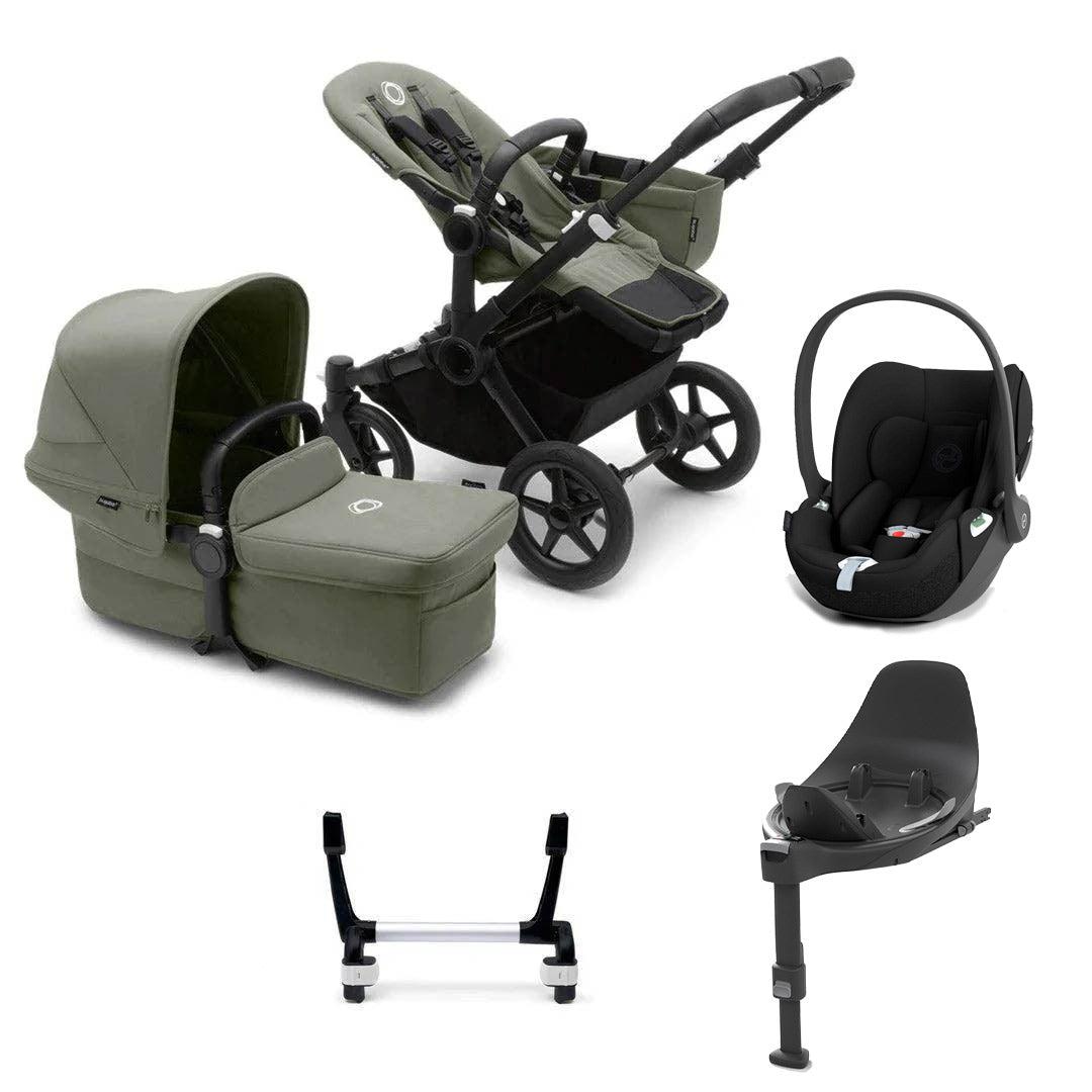 Bugaboo Donkey 5 Mono Cloud T Travel System - Forest Green-Travel Systems-1x Base- | Natural Baby Shower