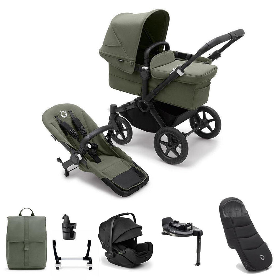 Bugaboo Donkey 5 Mono Ultimate Newborn Bundle-Travel Systems-Desert Taupe- | Natural Baby Shower