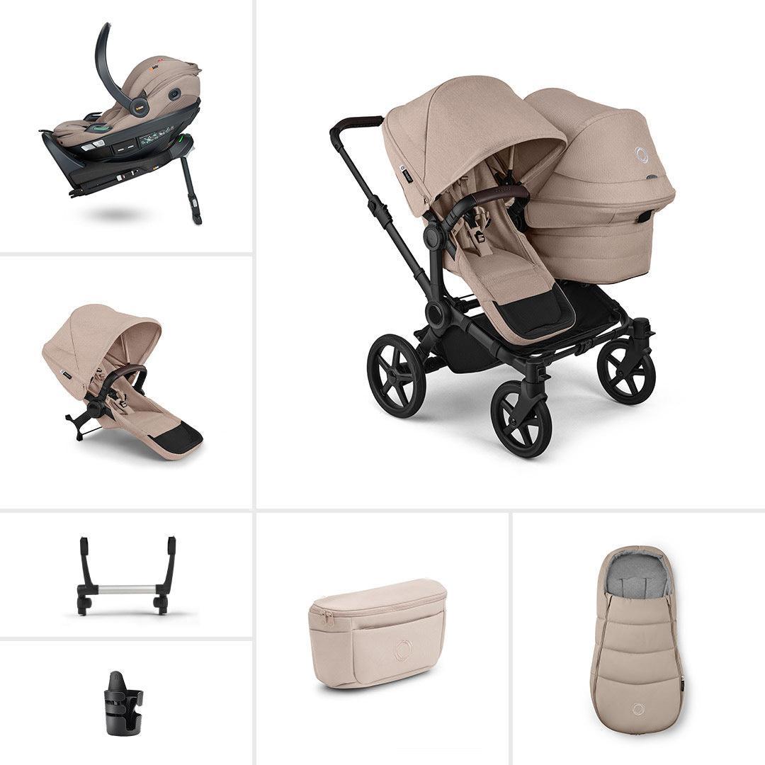 Bugaboo Donkey 6 Double Ultimate Go Beyond 2 Newborn Bundle