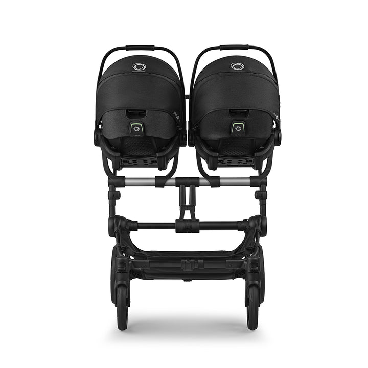Bugaboo Donkey 6 Car Seat Adapters - Twin - Black-Adapters-Black- | Natural Baby Shower