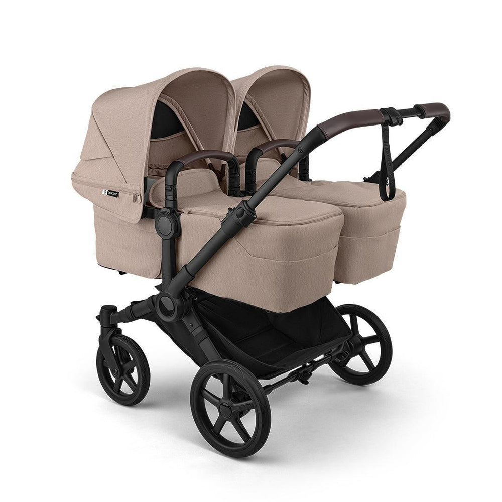 Bugaboo Donkey 6 Twin Carrycot Fabric Complete - Desert Taupe-Carrycots-Desert Taupe- | Natural Baby Shower