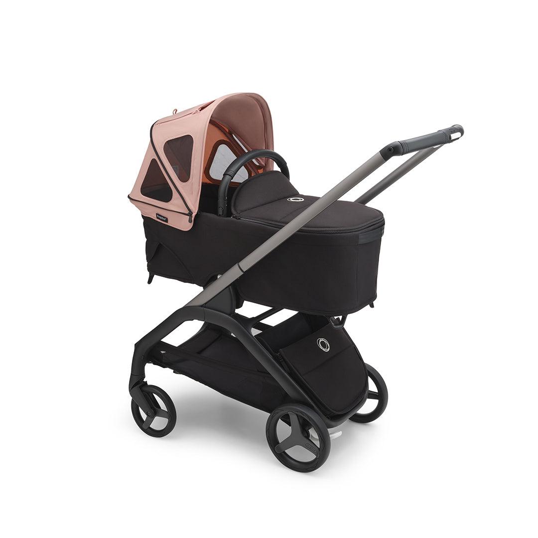 Bugaboo Dragonfly Breezy Sun Canopy - Morning Pink-Sun Covers-Morning Pink- | Natural Baby Shower