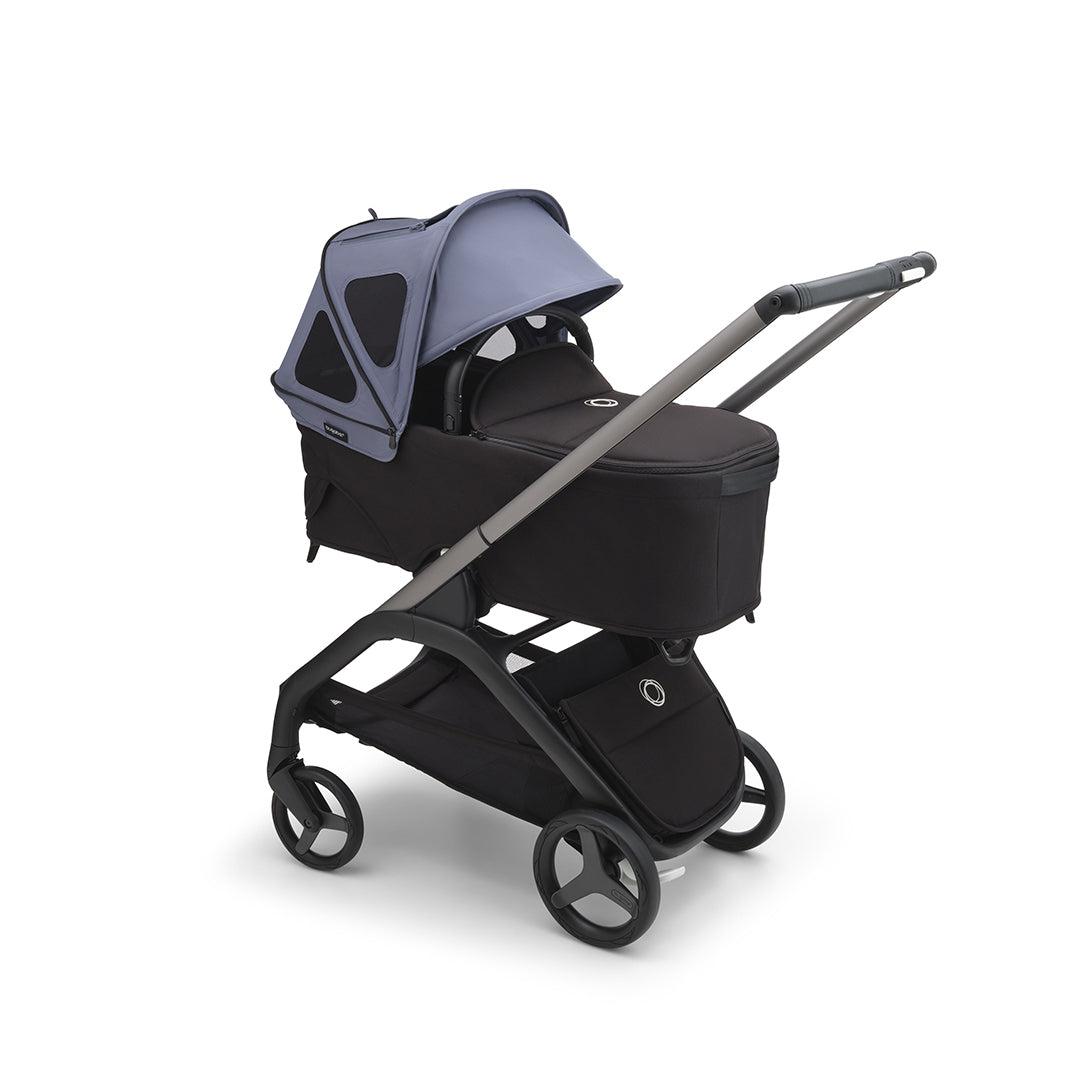 Bugaboo Dragonfly Breezy Sun Canopy - Seaside Blue-Sun Covers-Seaside Blue- | Natural Baby Shower
