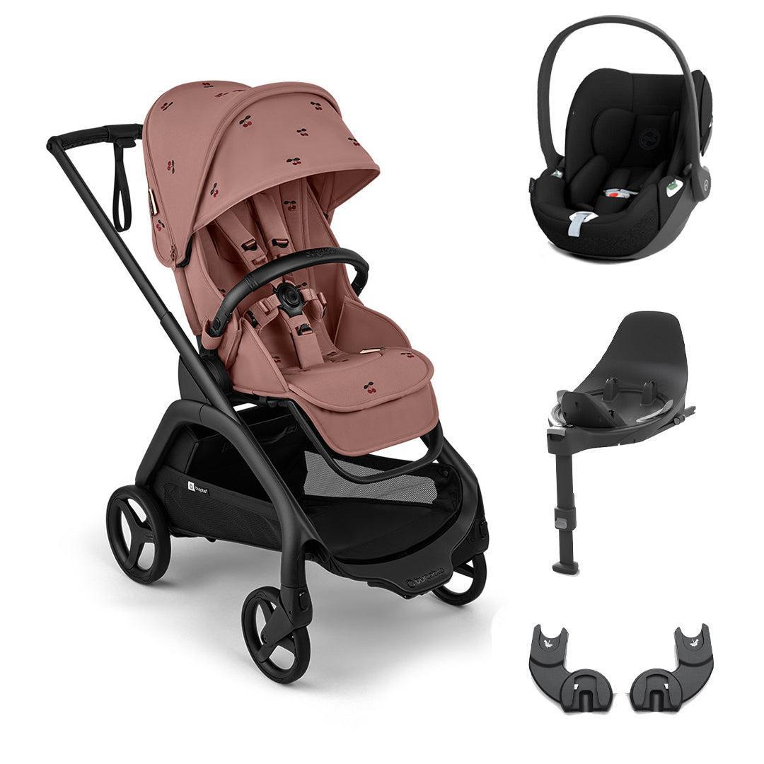 Bugaboo Dragonfly + Cloud T Travel System - Konges Sløjd-Travel Systems-Without Carrycot-With Base | Natural Baby Shower