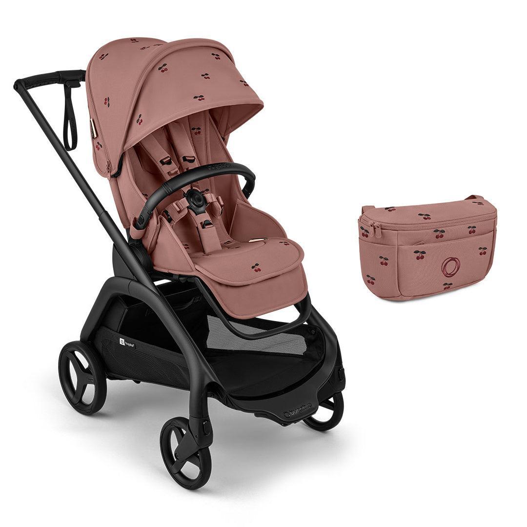 Bugaboo x Konges Sløjd Dragonfly Plus Complete Pushchair - Dusty Pink-Strollers-Dusty Pink-Without Carrycot | Natural Baby Shower