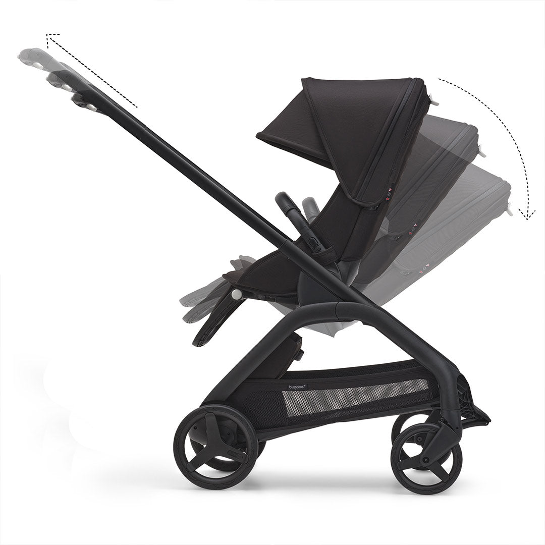 Bugaboo Dragonfly Complete Pushchair Midnight Black