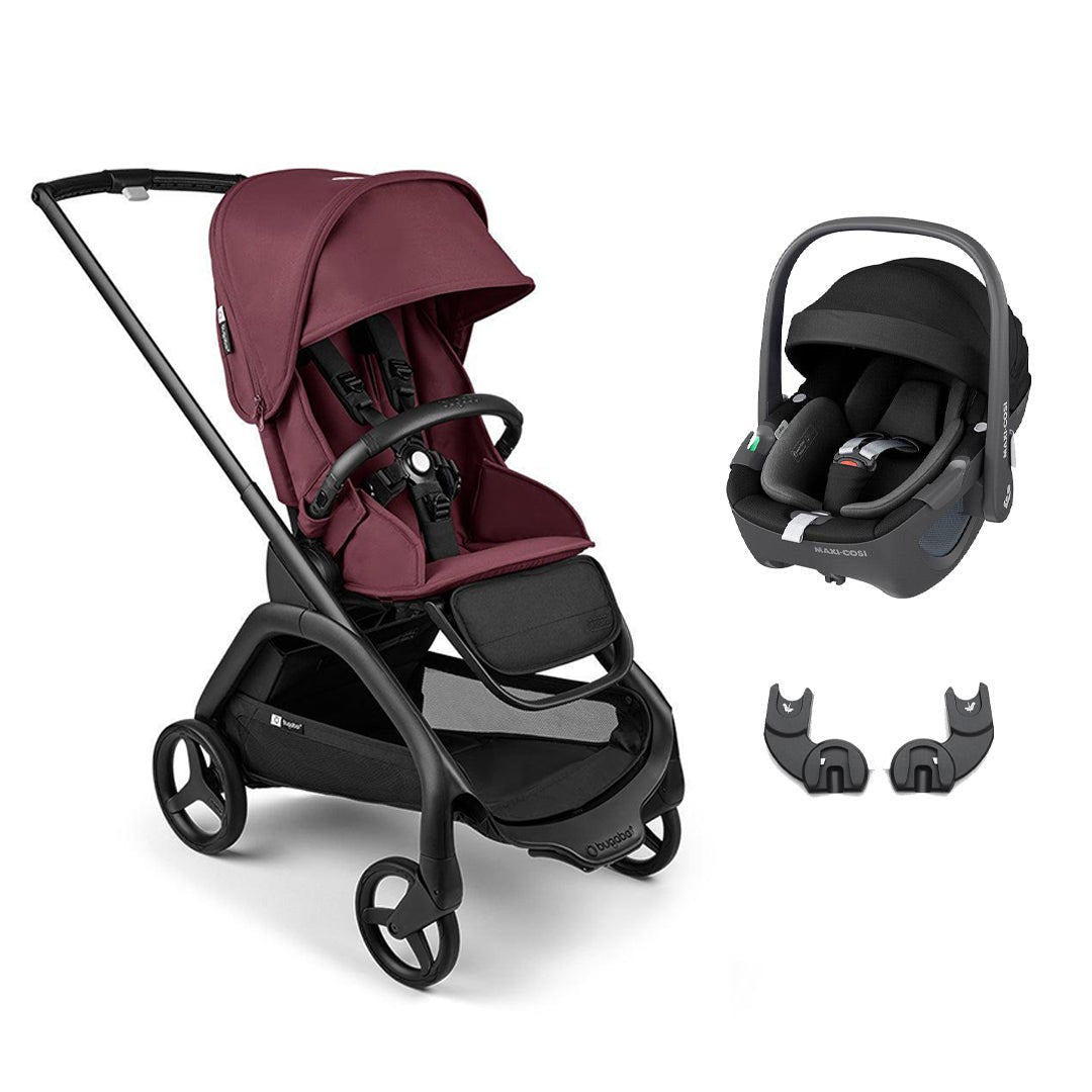 bugaboo ant pink Bugaboo Dragonfly + Pebble 360 Travel System