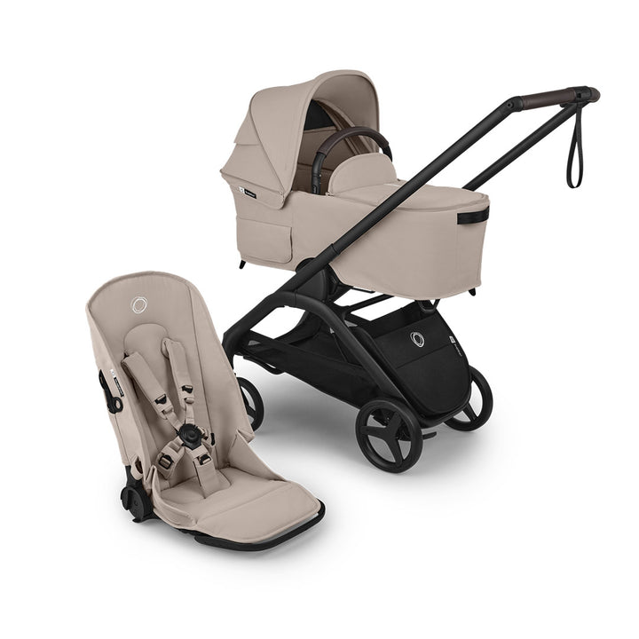 Bugaboo Dragonfly Plus Complete Pushchair - Desert Taupe-Strollers-With Carrycot- | Natural Baby Shower