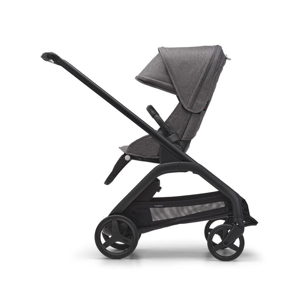 Bugaboo Dragonfly Complete Pushchair - Grey Melange-Strollers-Grey Melange-No Carrycot | Natural Baby Shower