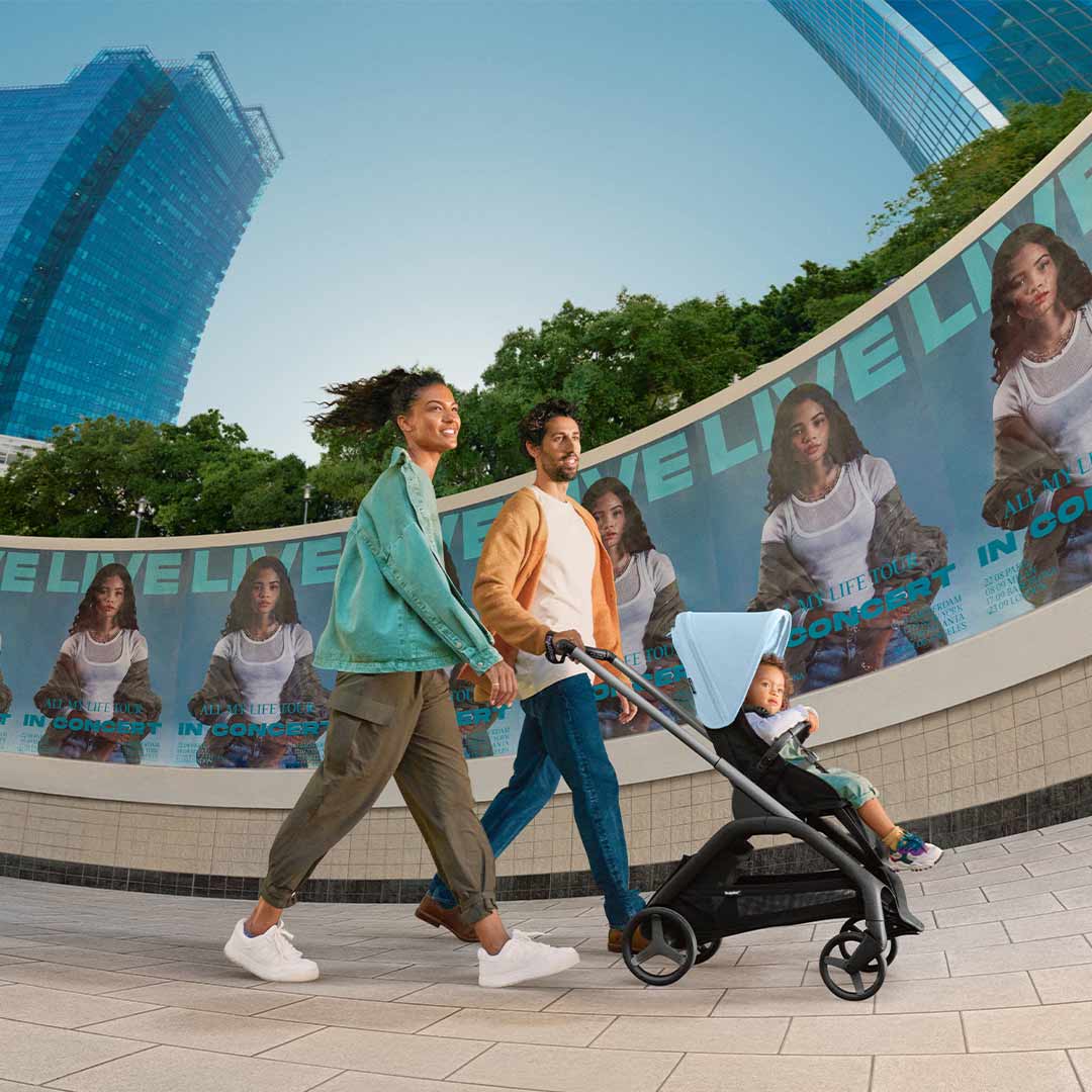 Bugaboo Dragonfly Complete Pushchair - Grey Melange-Strollers-Grey Melange-No Carrycot | Natural Baby Shower