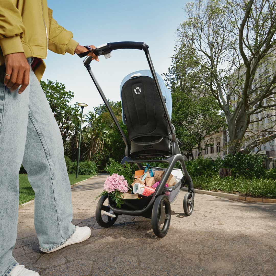 Bugaboo Dragonfly Complete Pushchair - Grey Melange-Strollers-Grey Melange-No Carrycot | Natural Baby Shower