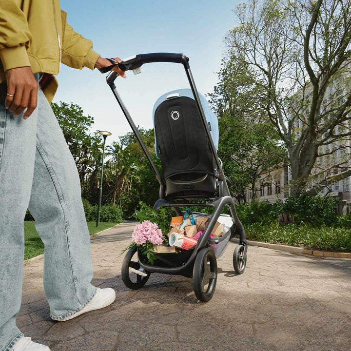 Bugaboo Dragonfly Complete Pushchair - Grey Melange-Strollers-Grey Melange-No Carrycot | Natural Baby Shower
