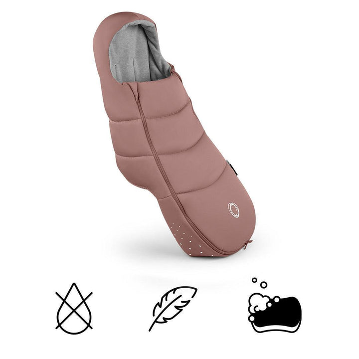 Bugaboo Footmuff - Dusky Pink-Footmuffs-Dusky Pink- | Natural Baby Shower