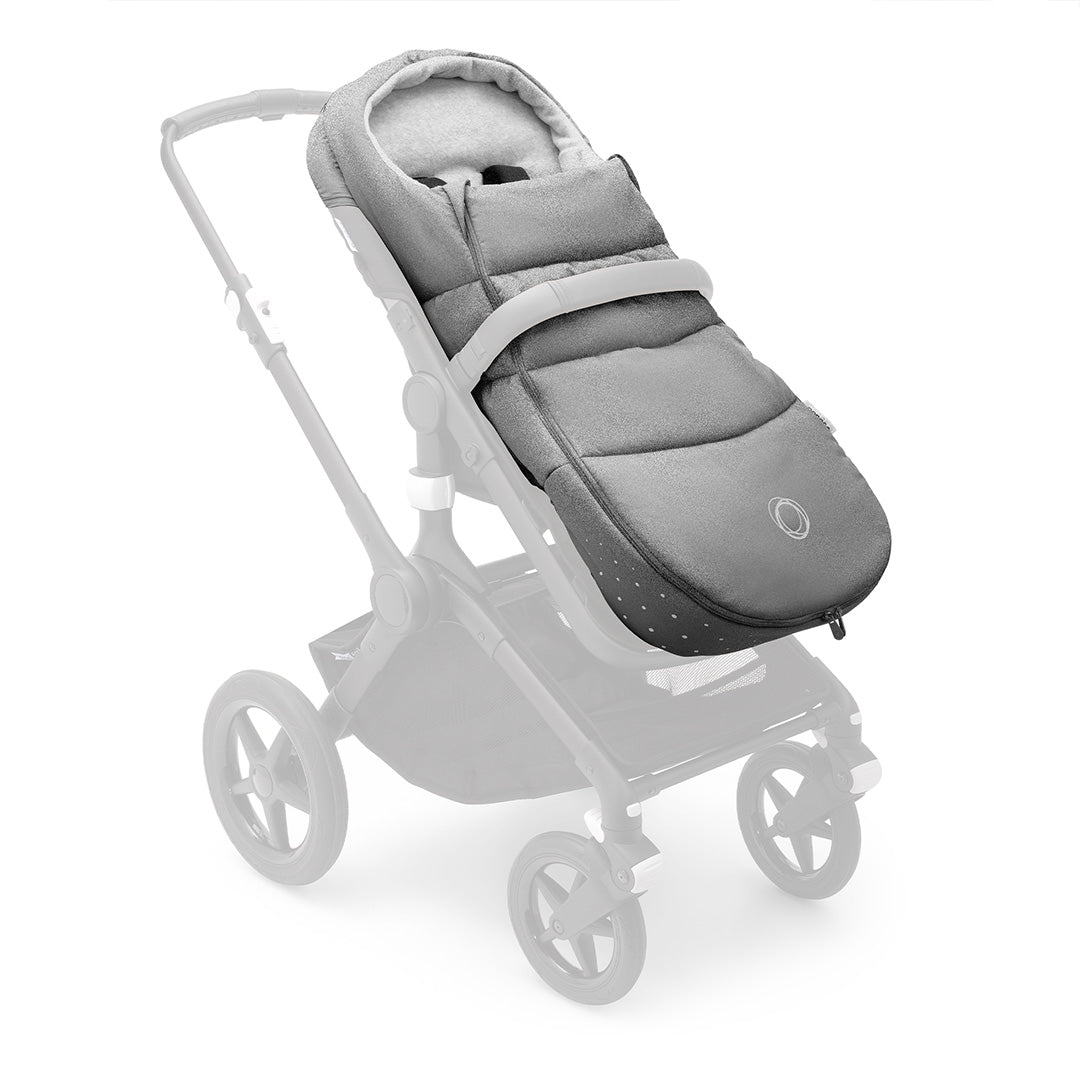 Bugaboo Footmuff Grey Melange Pushchair Accessories