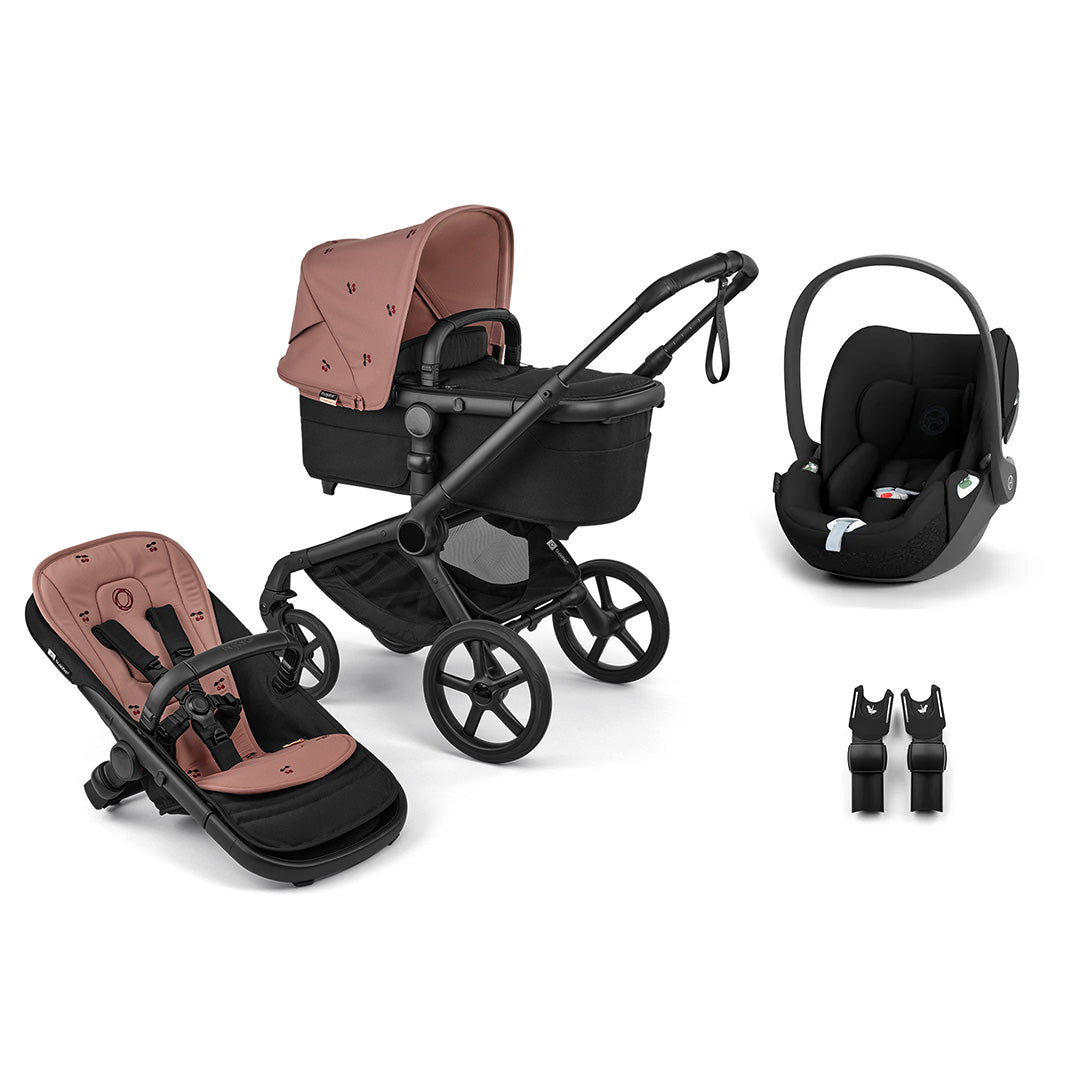 Bugaboo x Konges Sløjd Fox 5 Renew + Cloud T Travel System - Dusty Pink